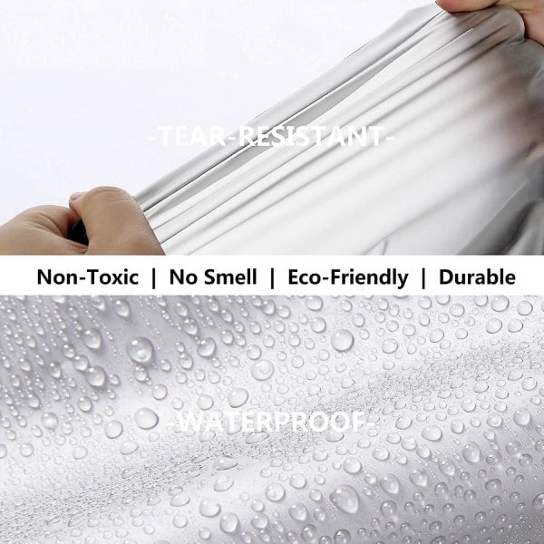 Althee Återanvändbar Regnponcho för Vuxna i Eva. Unisex lång transparent regnjacka med huva
