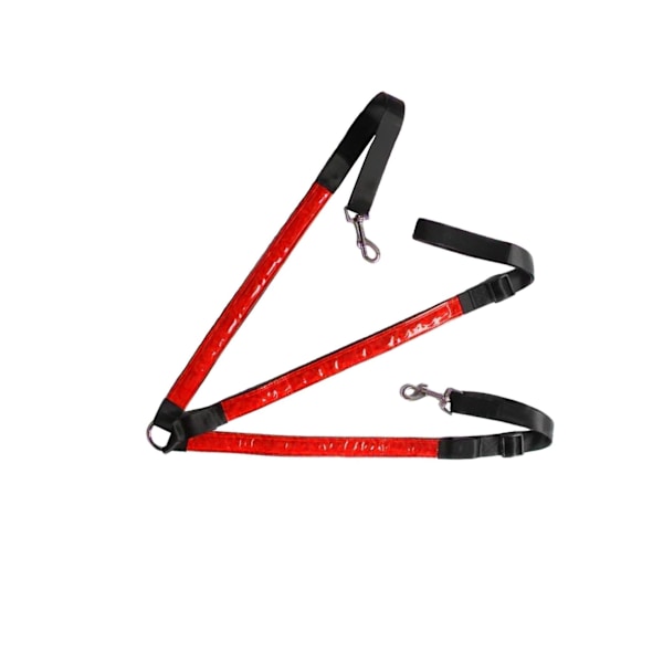 1/2/3/5 Justerbar LED-hästbröstkrage Mycket Synlig Röd Red 5PCS