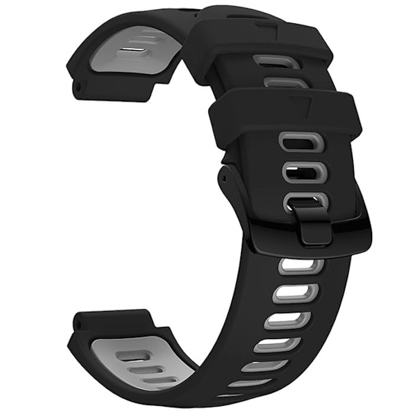 INF Garmin Forerunner 220/230/235/620/630/735XT ranneke silikon Musta