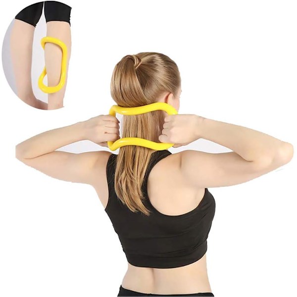 Yoga Ring Pilates Sirkler 2-paknings stretch ring treningsverktøy-XM2-