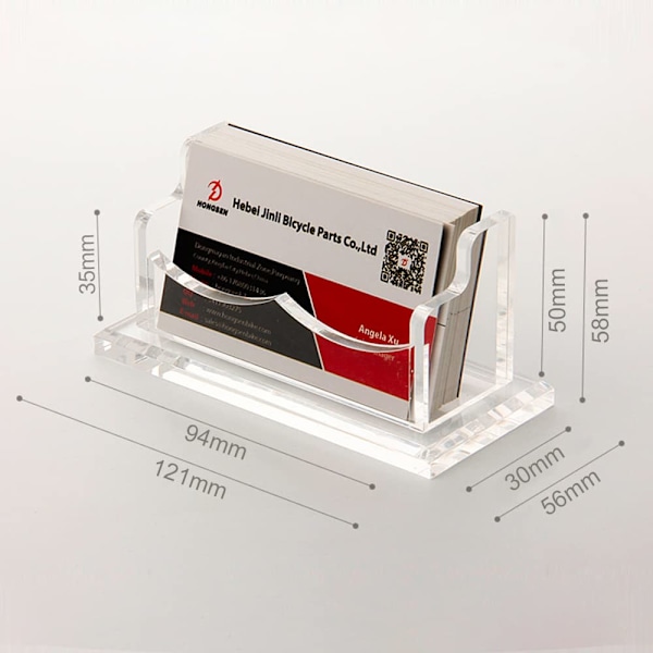 Visitkort Holdere til Skrivebord Akryl Kort Display Skrivebord-XM2-