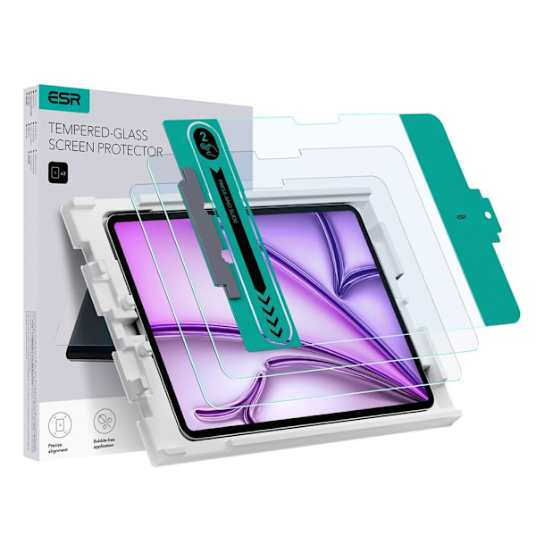 ESR iPad Air 13 2024 2-PAK Karkaistun Lasin Näytönsuojakalvo