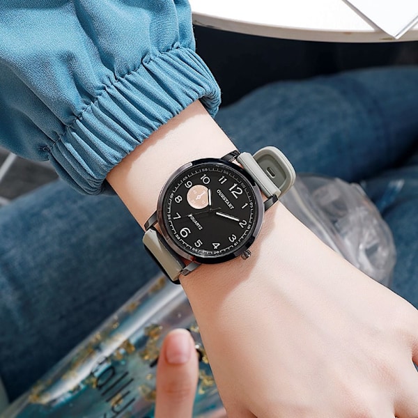 Klocka Quartz GRÅ-KK1- grey
