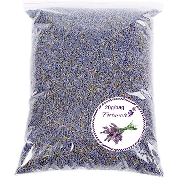 【Mingbao butik】Premium Tørret Lavendel - Duftende Blomster - Poser, Hjem Duft