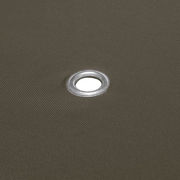 vidaXL Paviljongin katto tuuletusaukolla 310 g/m² 3x3 m taupe-XF5- Taupe 3600