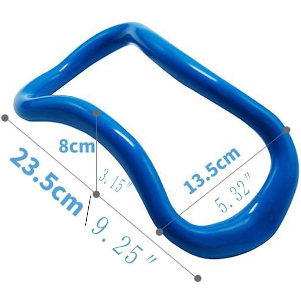 Yoga Ring Pilates Cirklar 2-pack stretchring träningsverktyg-XM2-