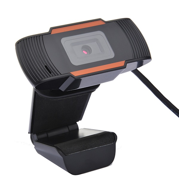 720P HD-webbkamera 5MP inbyggd mikrofon USB stationär dator webbkamera 180° roterbar