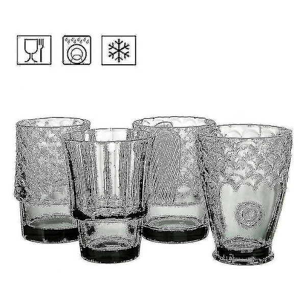 Koi Stack Ass Set Fiskformet Drikkeglass Cocktail Øl Glass Stable Drikkestøtte Glassvarer Blue