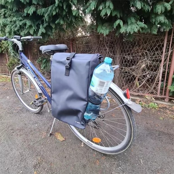 Cykeltaske / Opbevaring til Cykel - Fastgøres på bagagebæreren 600