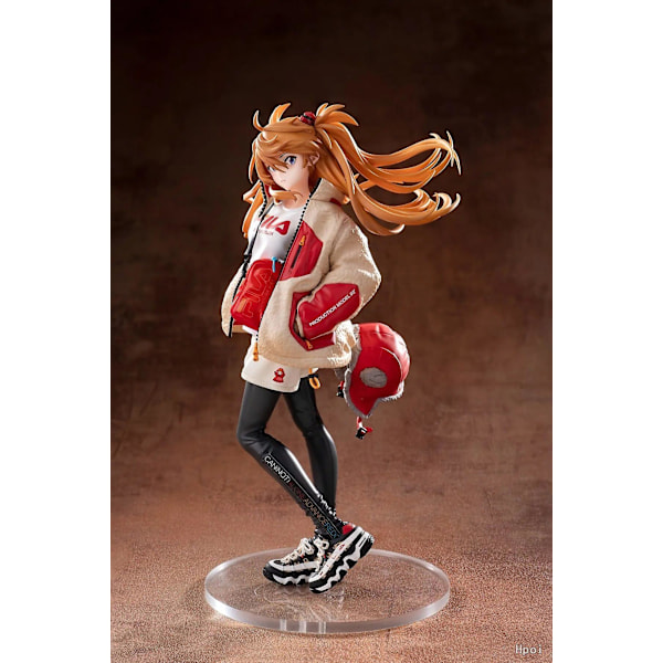 23 cm Eva Anime-hahmo Asuka Langley Soryu Tide Brand Kostyymi Pukeutuminen Malli Leikkikalupalkinto Kokoelma Pvc Evangelion Aciton Hahmo No box