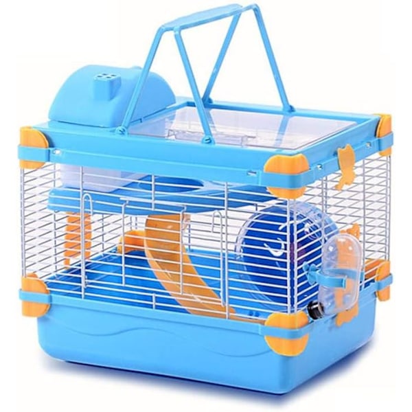 Transparent Hamsterbur, Hamsterleksbur i två lager, Begagnad