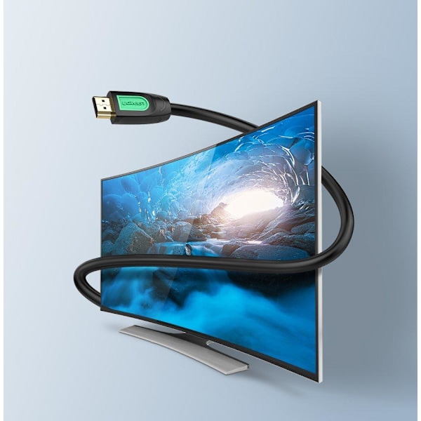 Ugreen 2m HDMI-kaapeli 19-nastainen 4K 60Hz Musta