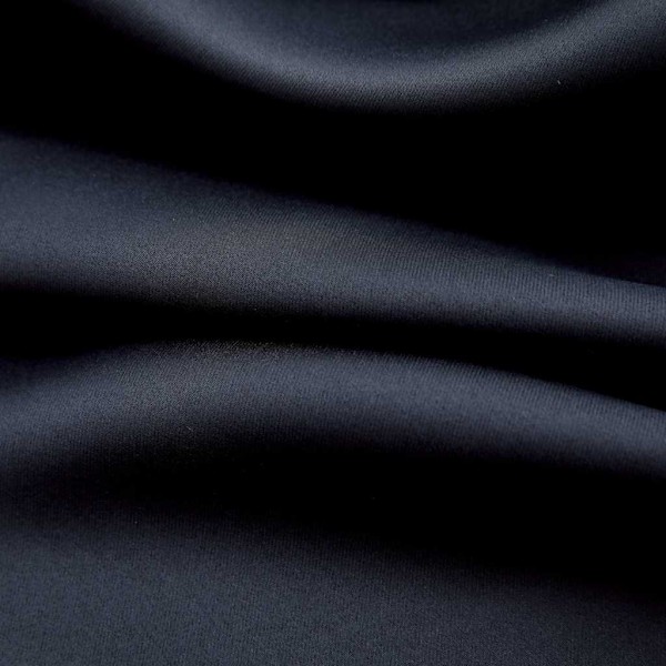 vidaXL Mörkläggningsgardiner med metallringar 2 st svart 140x225 cm Black Svart