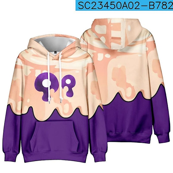 Spel Blox Fruits Hoodie Höst- och Vinterhoodie