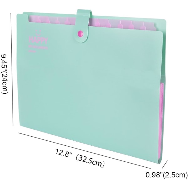 Ruminddelt mappe A4 Dokumentmappe, Ekspanderende fil - XM2-
