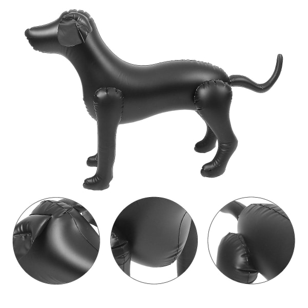 Hundefigur Stående Modell Oppblåsbar Hund Display Stativ For Hundeklær Dyrebutikk