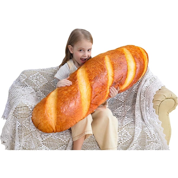 8 I 3D Simulering Brødform Pute Myk Lumbar Baguette Rygg-XM2-
