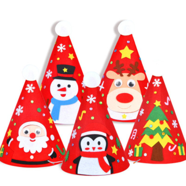 Julhatt DIY barn handgjort materialpaket