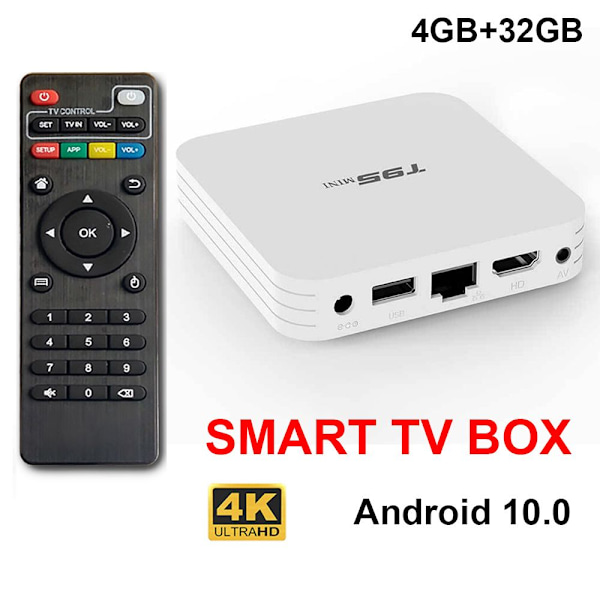 T95MINI Smart TV-boks Set Top Box EU-kontakt-KK2-