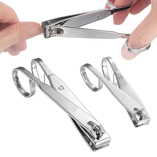 2 nagelklippare med saxhandtag