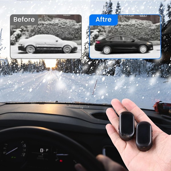 Elektromagneettinen molekyyli-interferenssi Lumenaura Jäänestotyökalu Molekulaarinen ajoneuvon jäänpoisto Elektromagneettinen jäänestolaite 2pcs