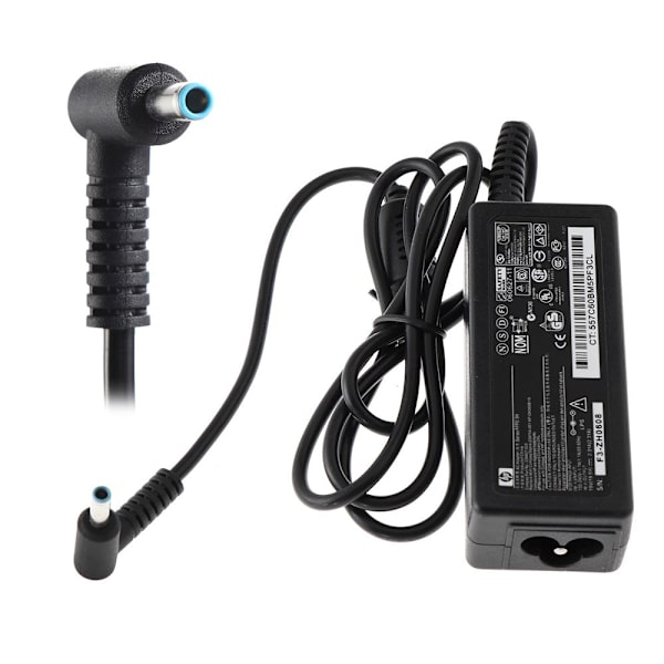 HP-adapter för bärbar datorladdare, blå spets