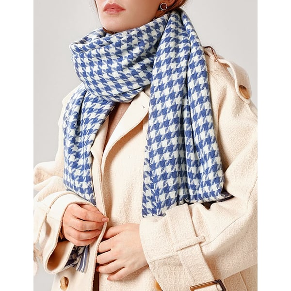 Dame Vinter Skjerf Sjal Teppe Skjerf Varm Imitering
