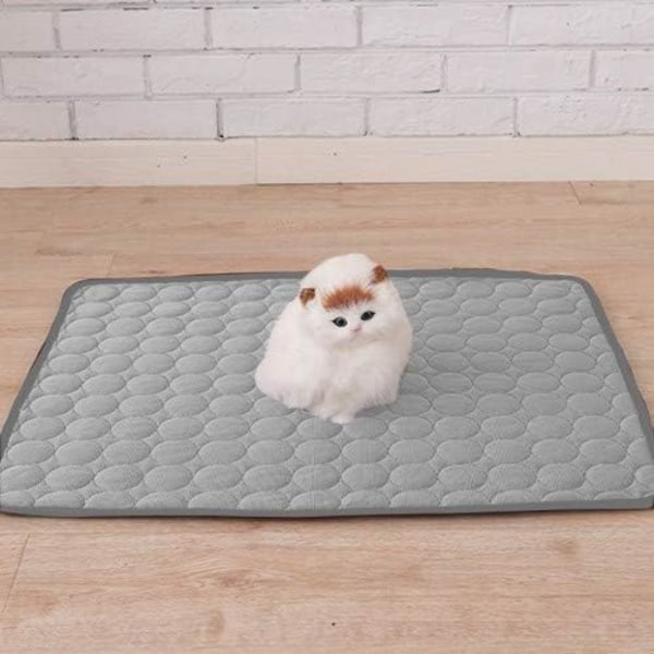 Hund Katt Matta Säng Självkylande Giftfri Matta Pad Husdjur Is Silke