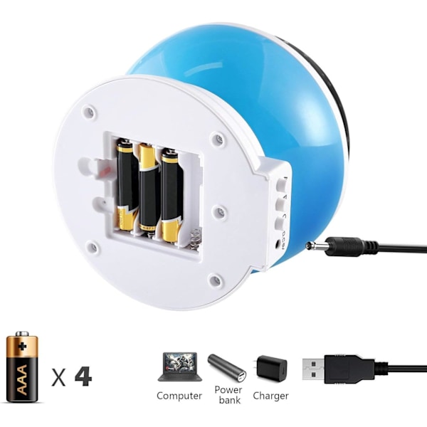 Vauvan yövalo Kuu Tähti Projektori 360 Asteen Kierto - 4 LED-XM2-