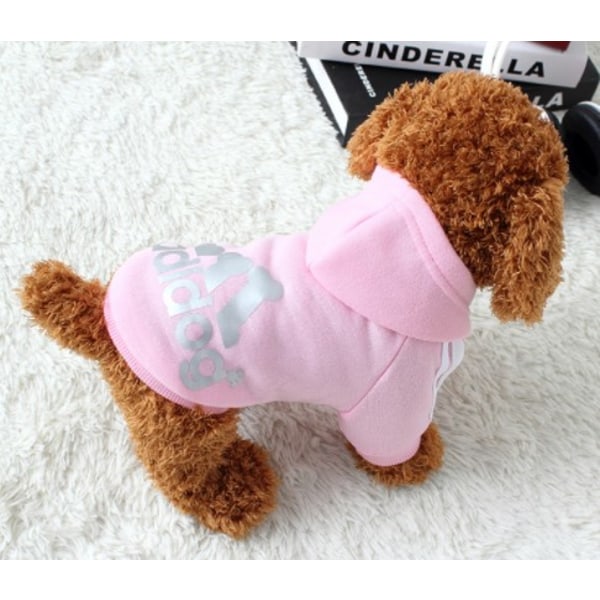 Hundkläder Brighthome Adidog Kläder för Husdjur / Små / Medium / Stora Hundkläder Rosa Pink M Length27cm Chest37 Cm Approx