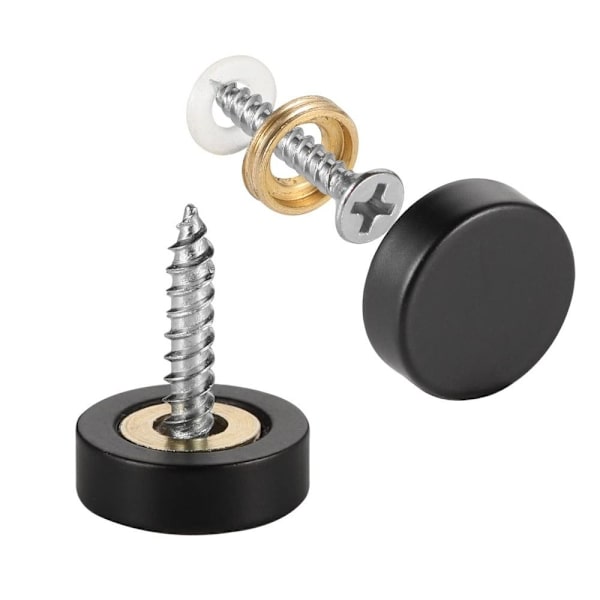 20 st Skruvlock Spegelskruvar Tätningslock Spegelskruvar 20pcs
