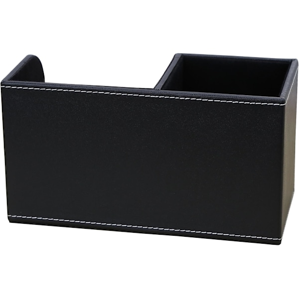 Multifunktionel Skrivebordsorganisator 3 Rum Penholder (Sort)