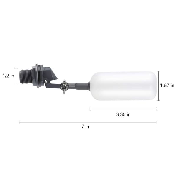 2 st Float Ball Valve Vattentank Filter Tank Luftfuktare-FM-