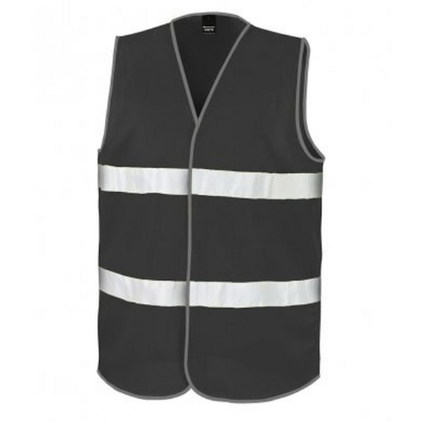 Results Vuxen Unisex Core Enhanced Varselväst L/XL Svart Svart