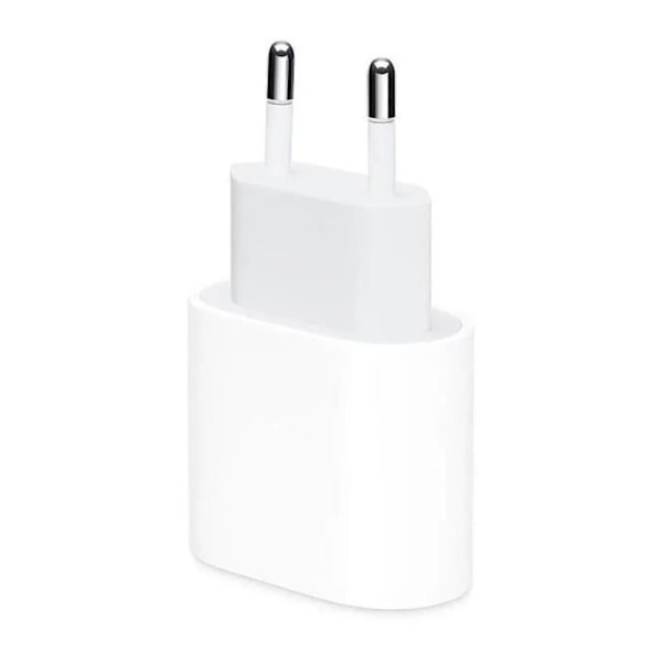 25W hvit USB-C hurtiglader for iPhone 16 Pro Max, iPhone 16 Pro, iPhone 16, iPhone 16 Plus