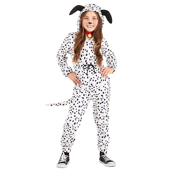 Lasten Dalmatian Cosplay -asu 130-140cm