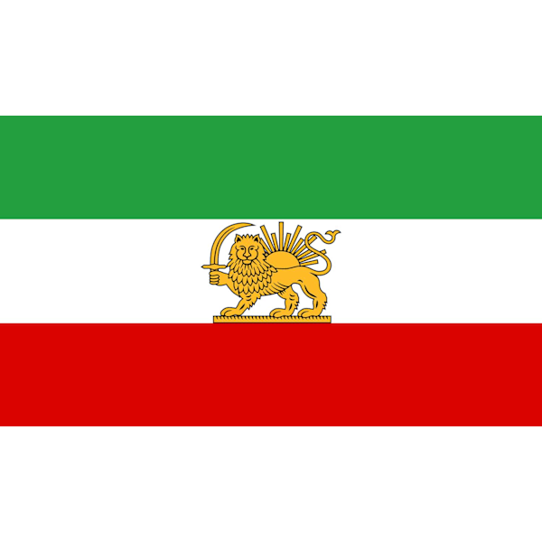 Iran Lejonflagga - före revolutionen, Safavider