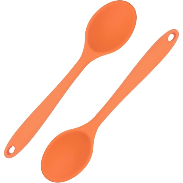 Silikon Nonstick Blandningsskedar Set 2-Delar, Hög Värmebeständighet-XM2-