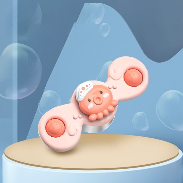 IC 3 st Baby Sugpropp Snurra Leksak Fidget Spinner Badleksak