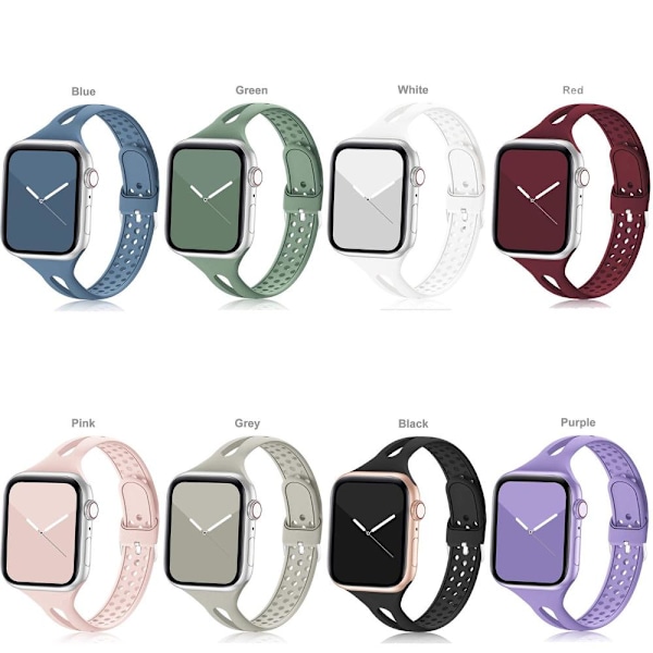 Klokke for Apple Watch SE 6 5 4 3 2 svart