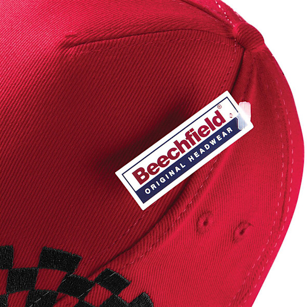 Beechfield Unisex Grand Prix Baseballkasket One Size Klassisk Rød Classic Red-KK1- Classic Red One Size