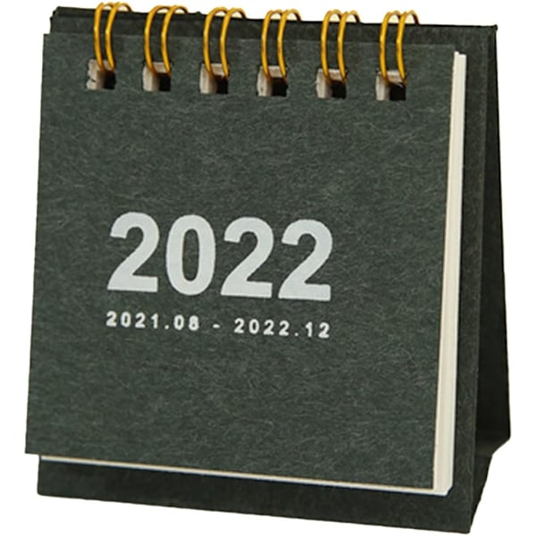 Minidesk Kalender 2022 Mini Flip Desk Daglig Kalender for Hjemmet