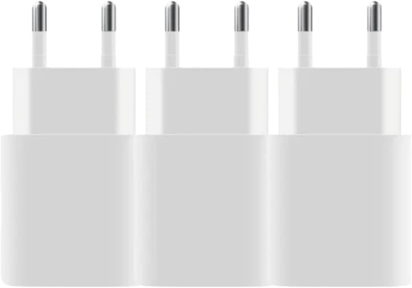 iPhone opladeradapter 3-pak hurtigoplader 20w USB C white
