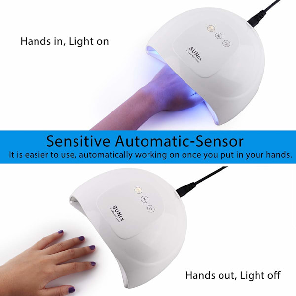 36W UV/LED-lamppu ajastintoiminnolla 620