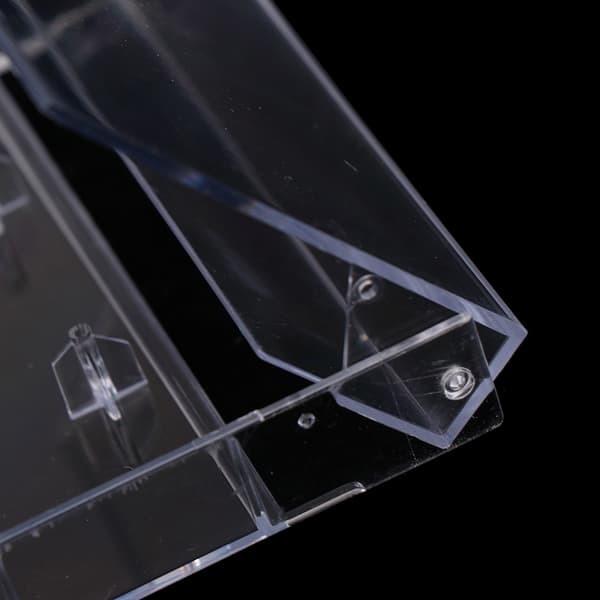 10 pcs recordable empty cassette tape cases and storage box transparent D-FM- 10pcs