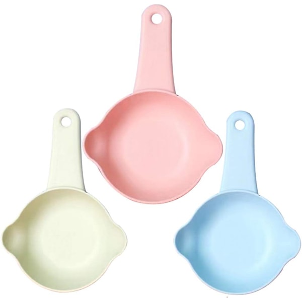 3 st 1/2 Kopp Mått Pet Food Scoop, Mätning Mat Sked Scooper-XM2-