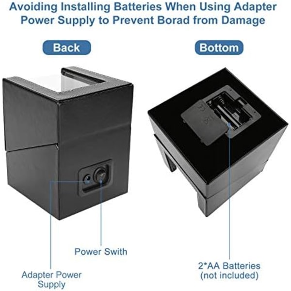 Automatisk ur-opwinder, støvtæt kasse, enkel automatisk mekanisk ur-opwinder