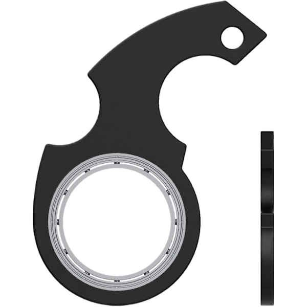 Nøglering Spinner Fidget Ring Legetøj, Nøgle Spinner, Snurrende Nøglering, Fidget Nøglering, Sensoriske Legetøj Fidgets Squishy Legetøj