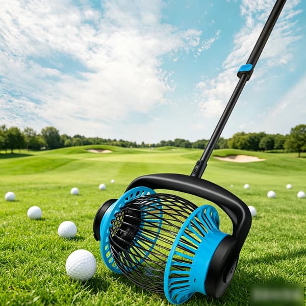Golfboldopsamler, hurtig opsamlingsværktøj, bærbart golftilbehør