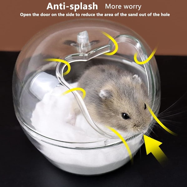 Hamsterin Kylpyhuone, Mini Hamsterin Kylpyamme WC Kylpyhuone Hiekka
